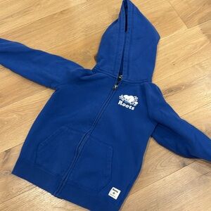 Roots kids zip up hoodie.
Size medium, 7-8 yrs
Gently used and has been washed